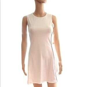 NWT Flex Time Mini Dress Medium Activewear Sports Golf A-Line Sleeveless White